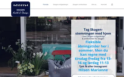 skagenantikogdesign.dk snapshot