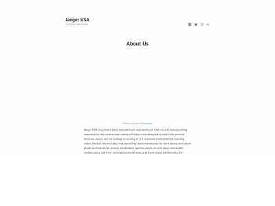 jaegerusainc.com snapshot