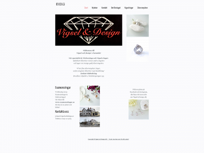 vigselochdesign.se snapshot
