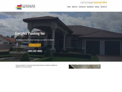 gonzalezpaintinginc.com snapshot