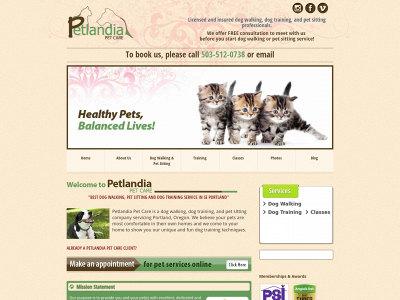 petlandiapetcare.com snapshot