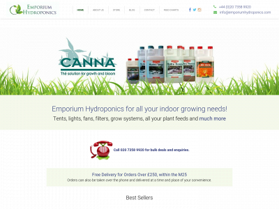 emporiumhydroponics.com snapshot