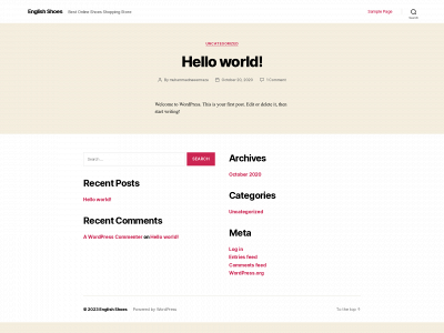englishshoes.net snapshot