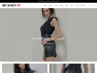 dontdopretty.com snapshot