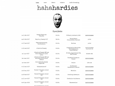 hahahardies.be snapshot