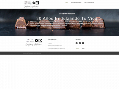 dhconfiterias.com snapshot