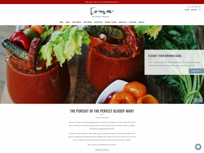 drinktoma.com snapshot