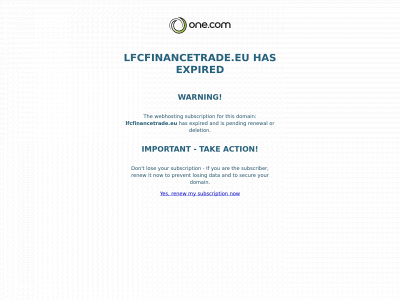 lfcfinancetrade.eu snapshot