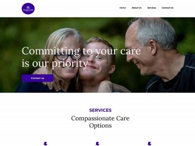 promulticareservices.org snapshot