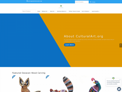 culturalart.org snapshot