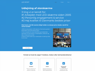 ledsport.dk snapshot