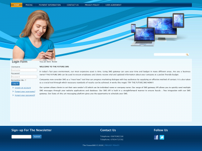 thefuturesms.com snapshot