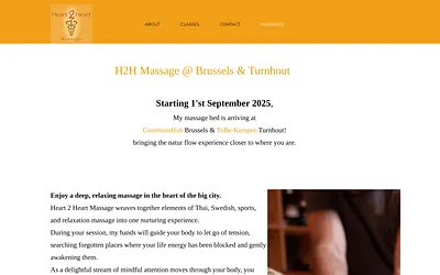 heart2heartmassage.be snapshot