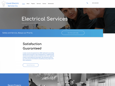 www.goodelectricserviceco.com snapshot