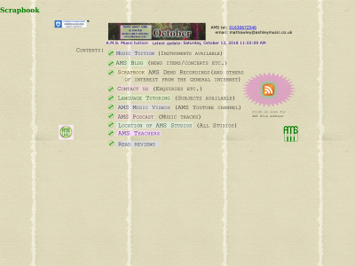 ashleymusic.co.uk snapshot