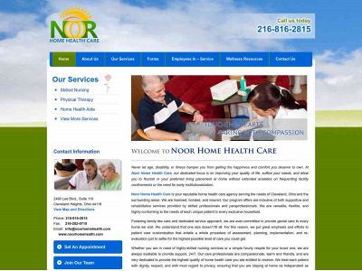noorhomehealth.com snapshot
