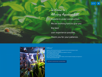 alluringaquatics.com snapshot