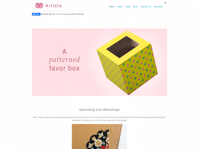 a-artista.com snapshot