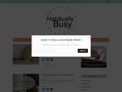 habituallybusy.com snapshot