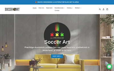 soccer-art.nl snapshot