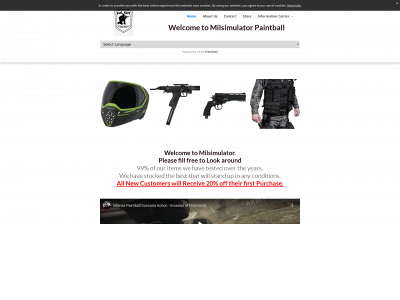 milsimulator.com snapshot