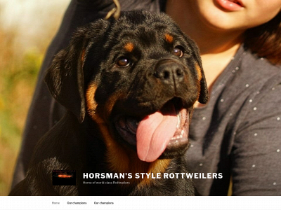 horsmanstylerottweilers.com snapshot