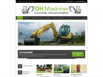 ohmaskiner.dk snapshot