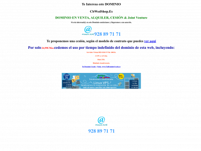 cbweedshop.es snapshot
