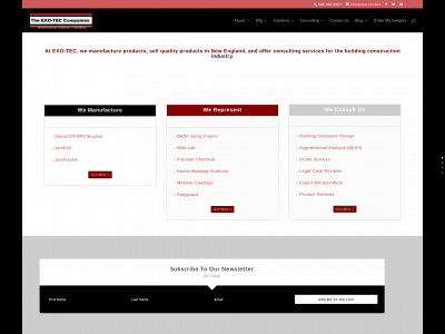 exo-tec.biz snapshot