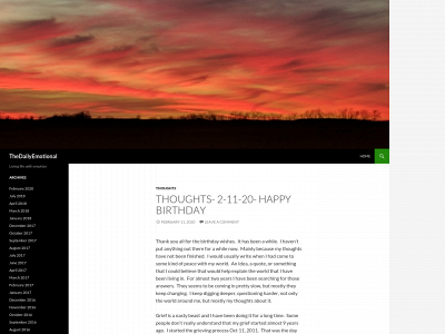 thedailyemotional.com snapshot
