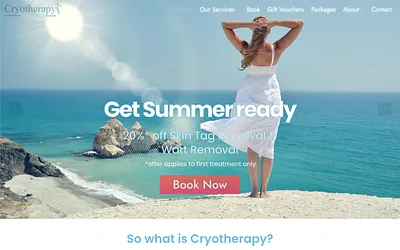 cryotherapynortheast.co.uk snapshot