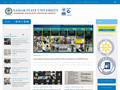 ssu.edu.ph snapshot