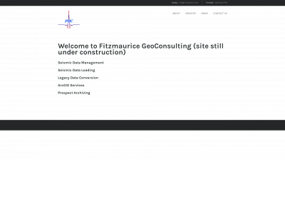 fitzgeo.com snapshot