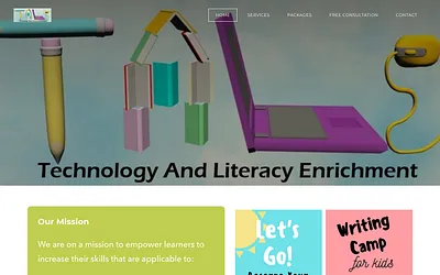 www.technologyandliteracyenrichment.com snapshot
