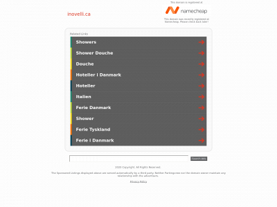 inovelli.ca snapshot