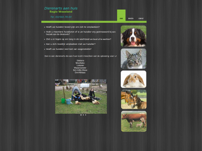 dierenartsaanhuiswaasland.be snapshot