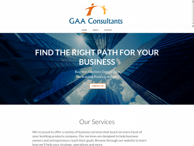 gaaconsultants.com snapshot