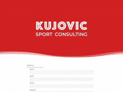 kujovicsport.se snapshot