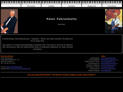 peterfahrenholtzjazz.dk snapshot