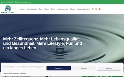 zellfrequenz.com snapshot