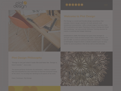 plotdesign.org.uk snapshot