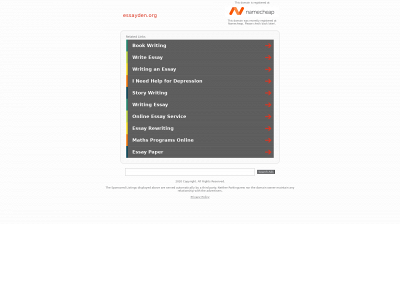 essayden.org snapshot