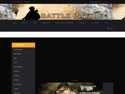 battle-rattle.be snapshot
