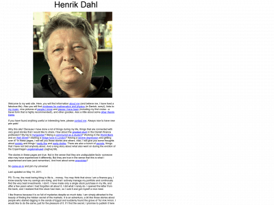 henrikdahl.eu snapshot