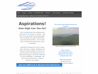 aspirationsenterprises.com snapshot
