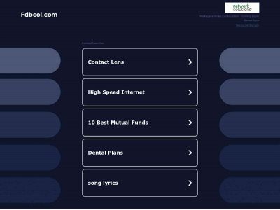fdbcol.com snapshot