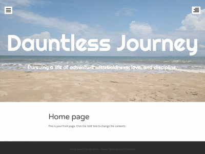 dauntlessjourney.com snapshot
