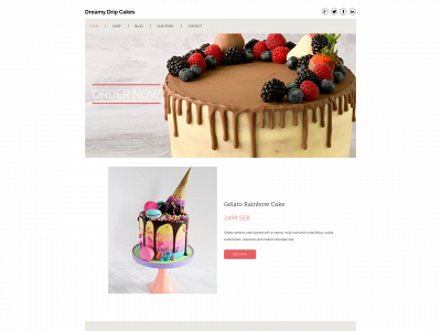 dreamydripcakes.com snapshot