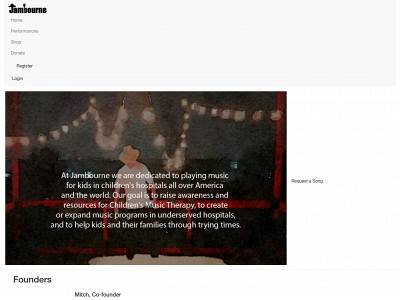 jambourne.org snapshot