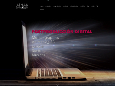 atmanaudiovisual.com snapshot